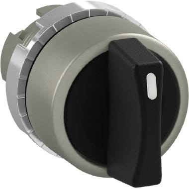 ABB SPA - ABBP9MSMI5N 2 POS. SELETTORE RIT.MOLLA DES-CENT NERO