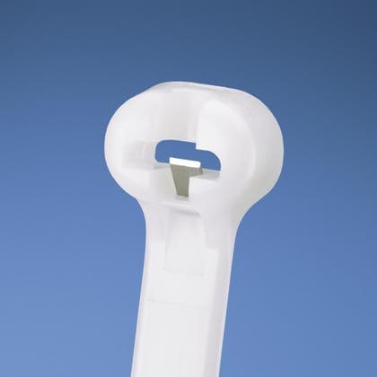 PANDUIT PANBT1M-C FASCETTA CON LINGUETTA METALLICA, 102 MM