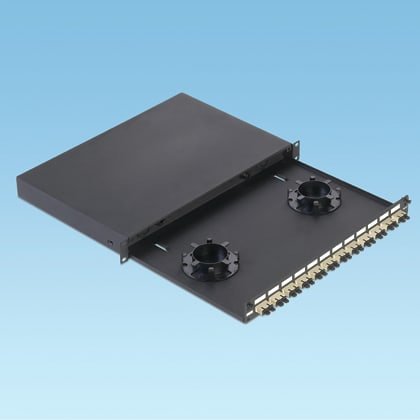 PANDUIT - PANFD1W24BUDLCZ THE FIBER DRAWER IS PRE-LOADED WITH 24 B