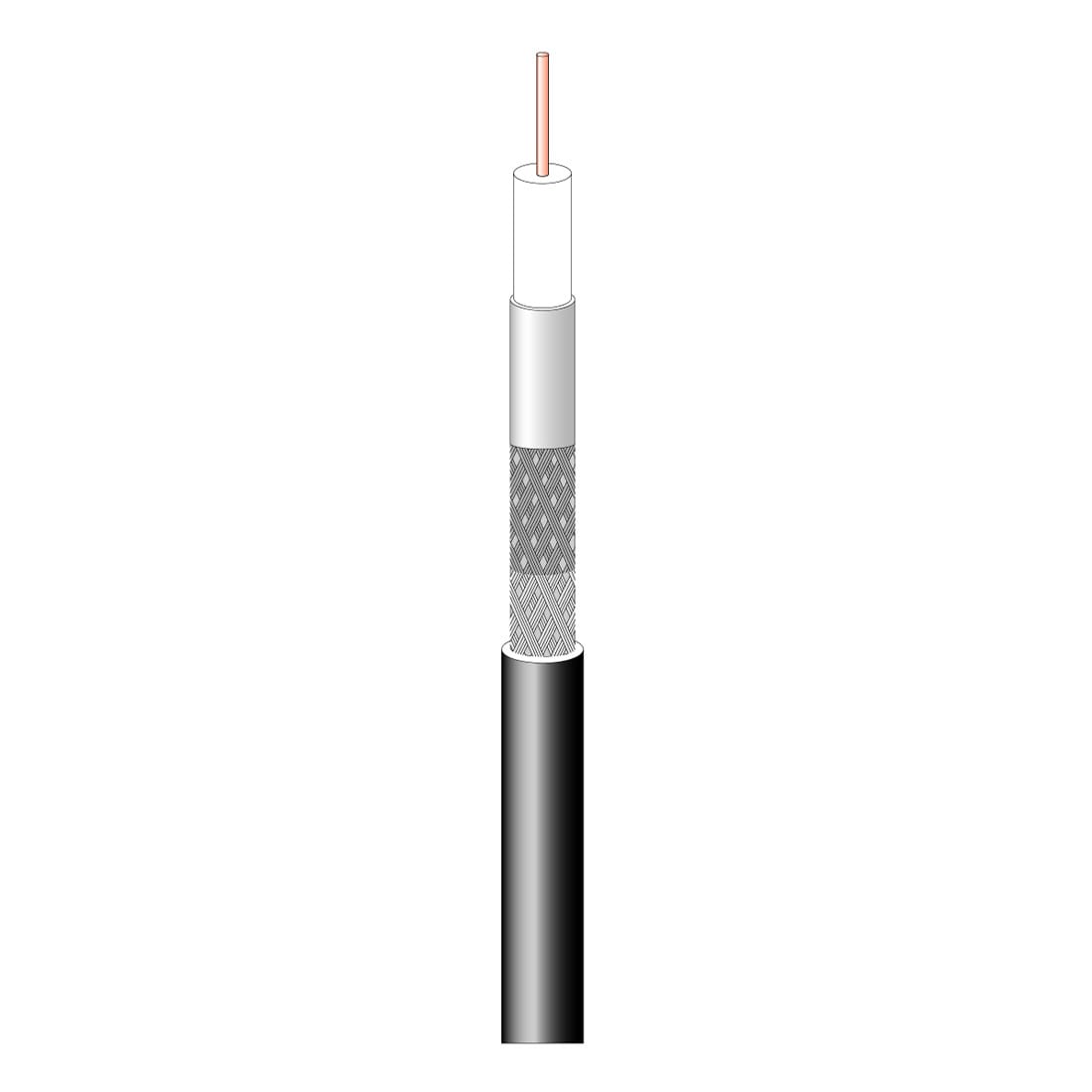 FRACARRO - FRAPAS4117101 PAS4117101 Coax Triplex PE 18,5dB
