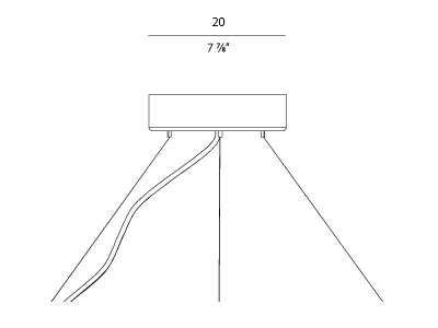 PANZERI CARLO - PAZM8101-3 GOLDEN RING: ROSONE PER 3/FUNI E 1/CAVO.