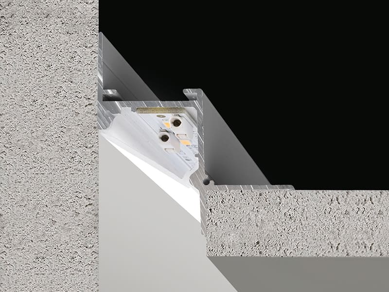 PANZERI CARLO PAZXG2045-300TRACK CORNER: SIST.INCASSO 301 BIANCO/PC OPALE