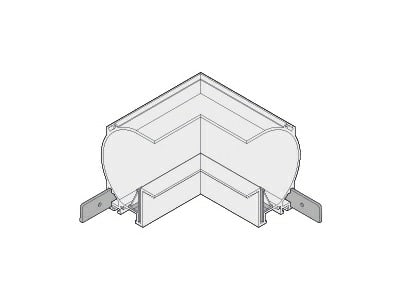 PANZERI CARLO PAZXM2044-ANG 3 MANHATTAN: GIUNZ.VERT.L 90 , PAR-PAR/PAR