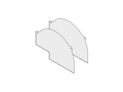 PANZERI CARLO PAZXM2044-T MANHATTAN: TAPPI X2 BIANCO