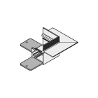 PANZERI CARLO - PAZXM2045-U90 1 CORNER: GIUNZ.L 90 , PAR-PAR/SOFF-SOFF,