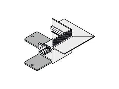 PANZERI CARLO PAZXM2045-U90 1 CORNER: GIUNZ.L 90 , PAR-PAR/SOFF-SOFF,