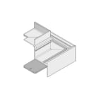 PANZERI CARLO PAZXM2045-U90 2 CORNER: GIUNZ.L 90 , PAR-PAR/SOFF-SOFF,