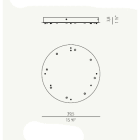PANZERI CARLO PAZXM23101.538.0099 BROOKLYN ROUND 100: ROSONE 4LAMP+SOSP B