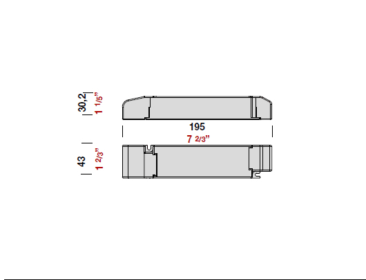 PANZERI CARLO PAZXM35-24 DIM DRIVER TENSIONE COST: 35W 220-240VAC 24V