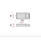 PANZERI CARLO - PAZXM6-20 UNI DRIVER CORR.COST VARIAB: 4-20W 220-240V
