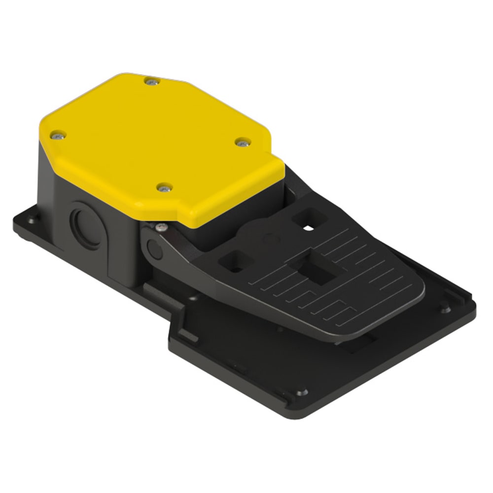 PIZZATO ELETTRICA - PZZPA 10811 INTERRUTTORE A PEDALE SINGOLO SENZA PROT