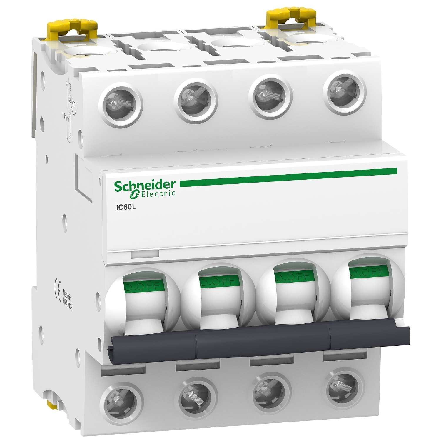 SCHNEIDER ELECTRIC - SNRA9F92410 Interruttore magnetotermico iC60L 4P Z 10A 15000A