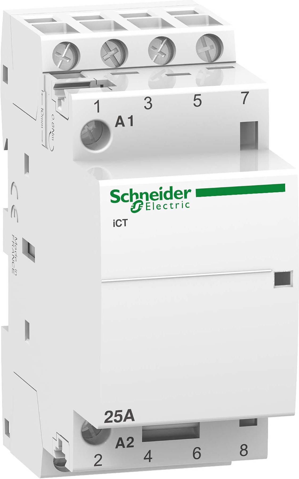 SCHNEIDER ELECTRIC SNRA9C20834 ICT 4NA 25A COMANDO 230-240VCA