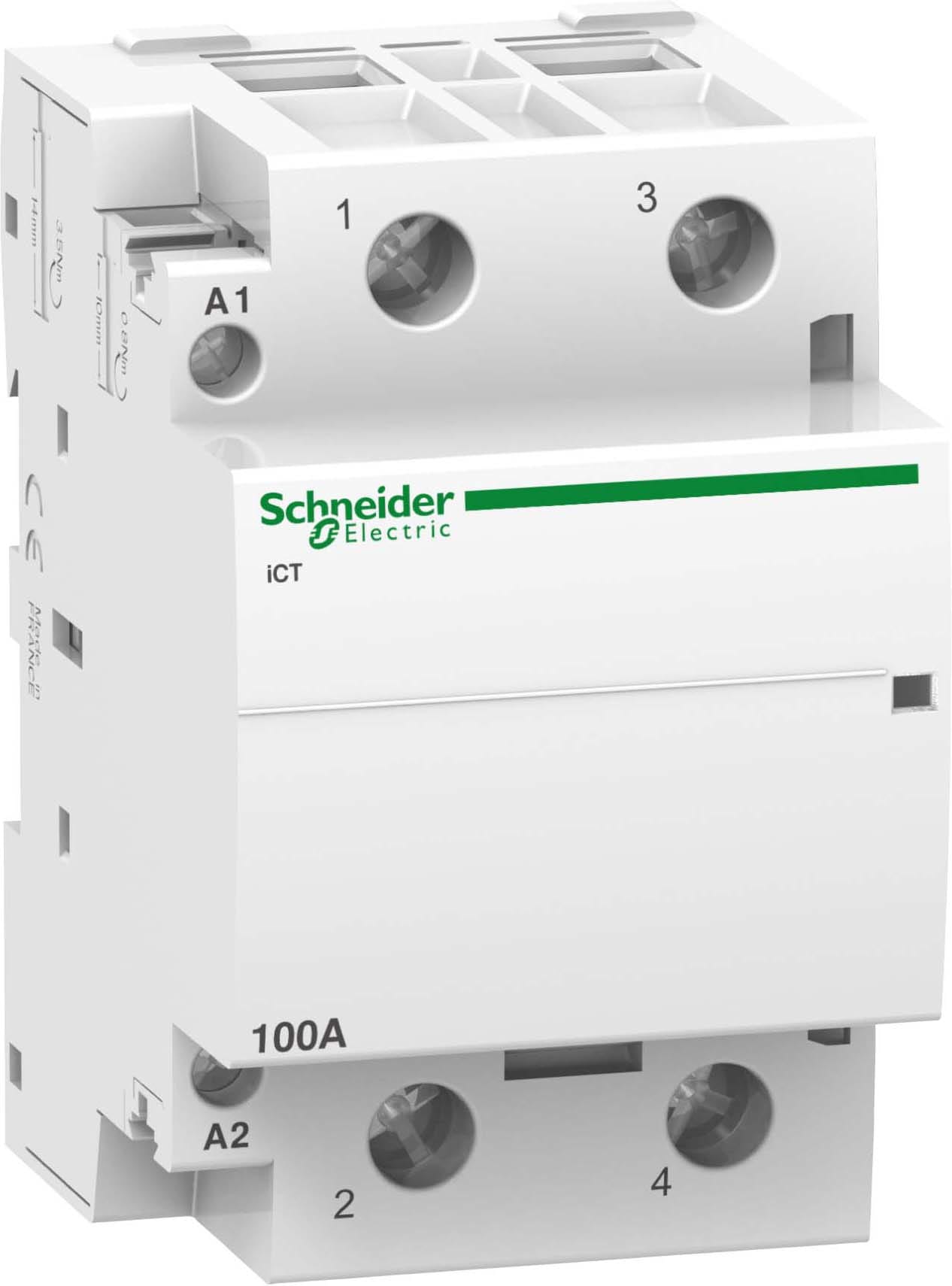 SCHNEIDER ELECTRIC - SNRA9C20882 Contattore iCT 2NA 100A comando 230÷240Vca