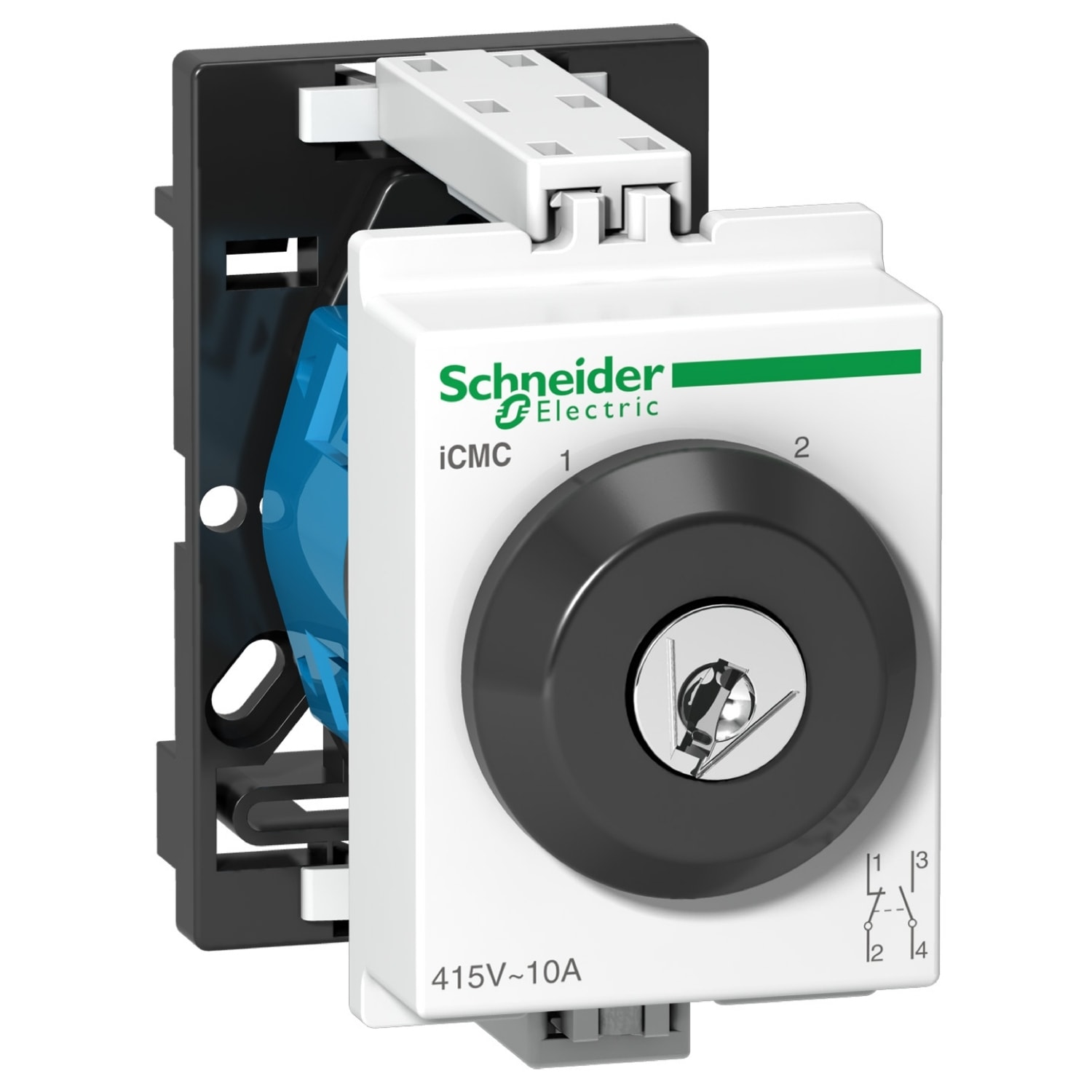 SCHNEIDER ELECTRIC - SNRA9E15123 Commutatore iCMC 2 posizioni comando a chiave