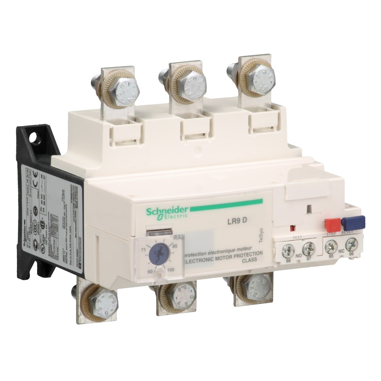 SCHNEIDER ELECTRIC - SNRLR9D5567 Relè sovraccarico termico per motore TeSys - 60...100 A - Classe 20A