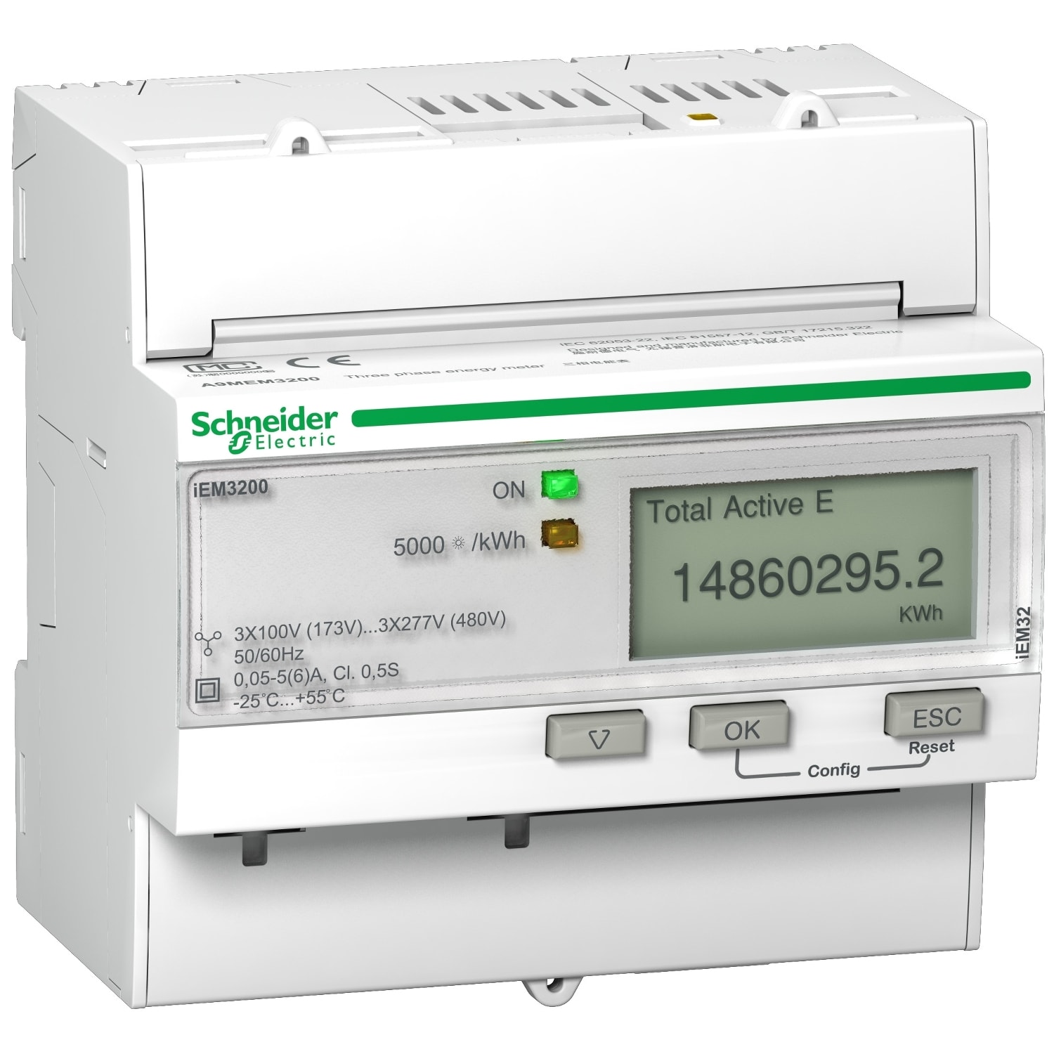 SCHNEIDER ELECTRIC - SNRA9MEM3200 IEM3200 3P+N INS.TA E RESET