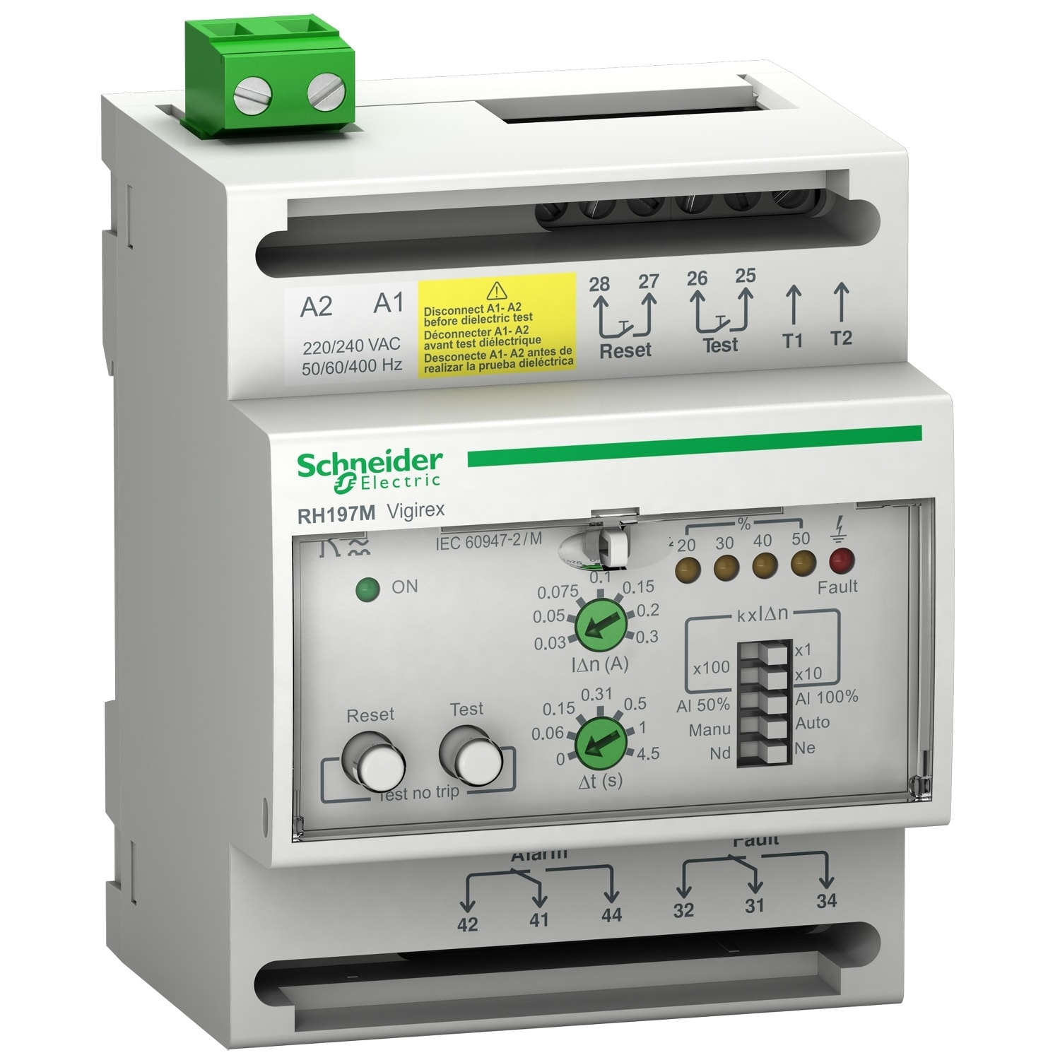 SCHNEIDER ELECTRIC SNR56515 VIGIREX RH197M 48 VCA 24/130 VCC