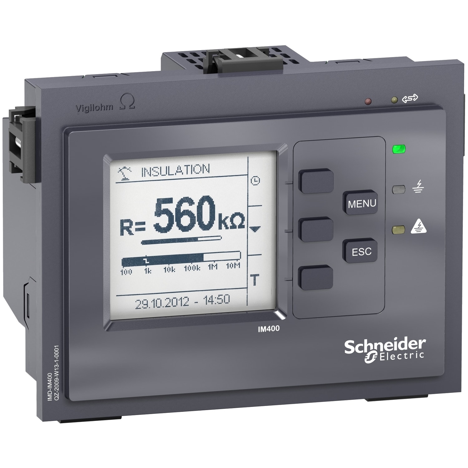 SCHNEIDER ELECTRIC - SNRIMD-IM400 Controllore permanente di isolamento Vigilohm IM400 - 110/415 Vca