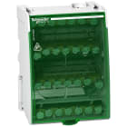 SCHNEIDER ELECTRIC - SNRLGY410028 Morsettiera tatrapolare - 100 A - 28 fori (4 x 7)