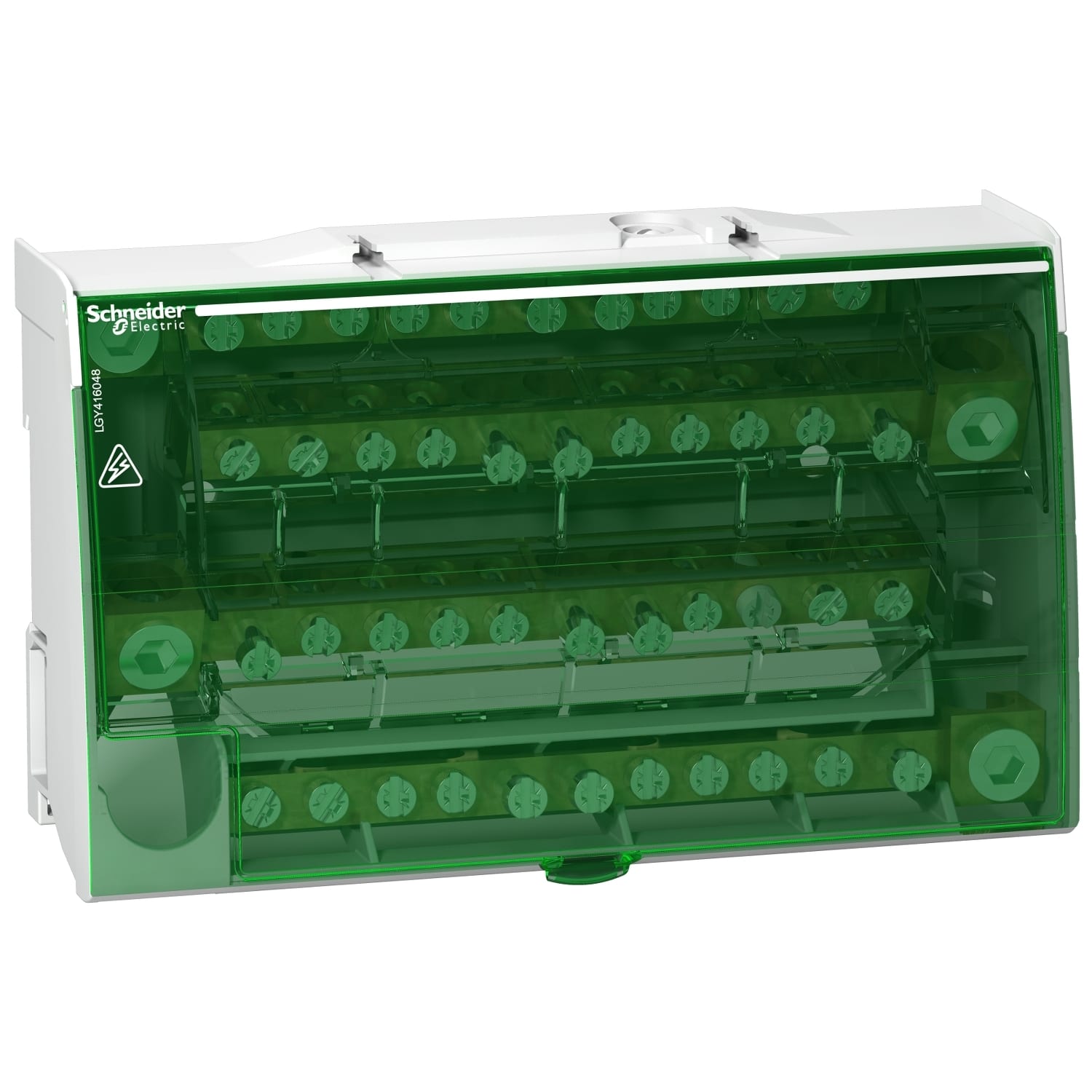 SCHNEIDER ELECTRIC SNRLGY416048 MORSETTIERA TETRAPOLARE 160A 4X12 FORI