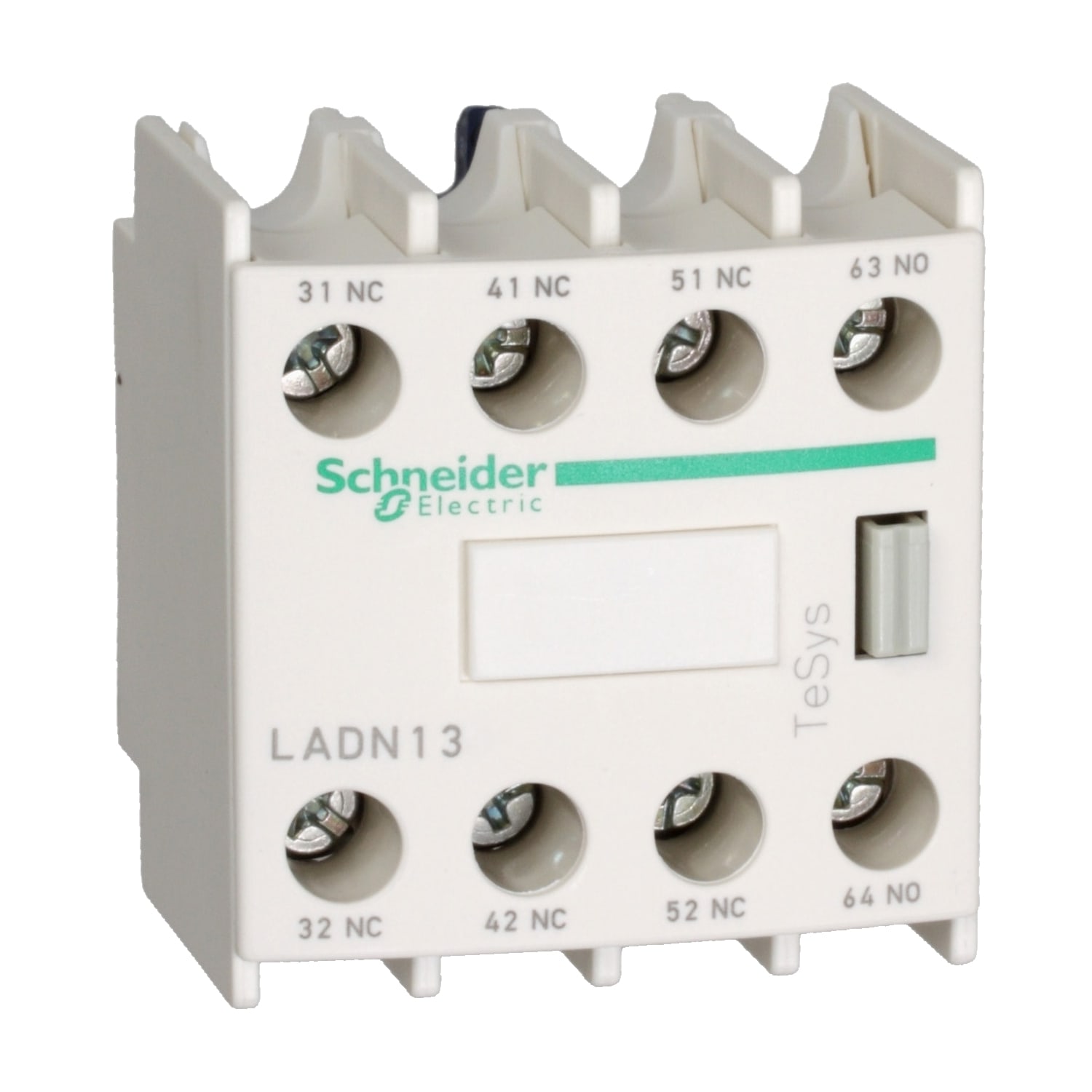 SCHNEIDER ELECTRIC - SNRLADN13G Blocco contatti ausiliari - TeSys - 1 NA + 3 NC morsetti a vite