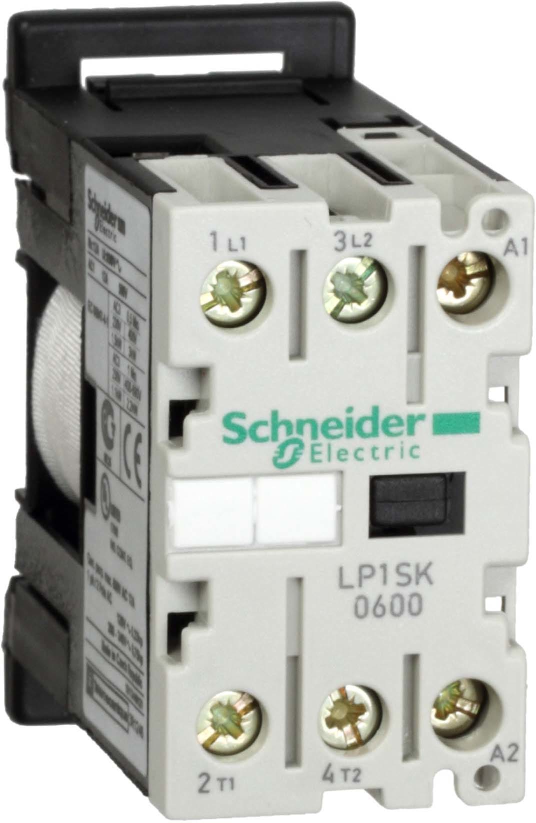 SCHNEIDER ELECTRIC - SNRLP1SK0600JD MINI CONTATTORE 27MM 12V DC
