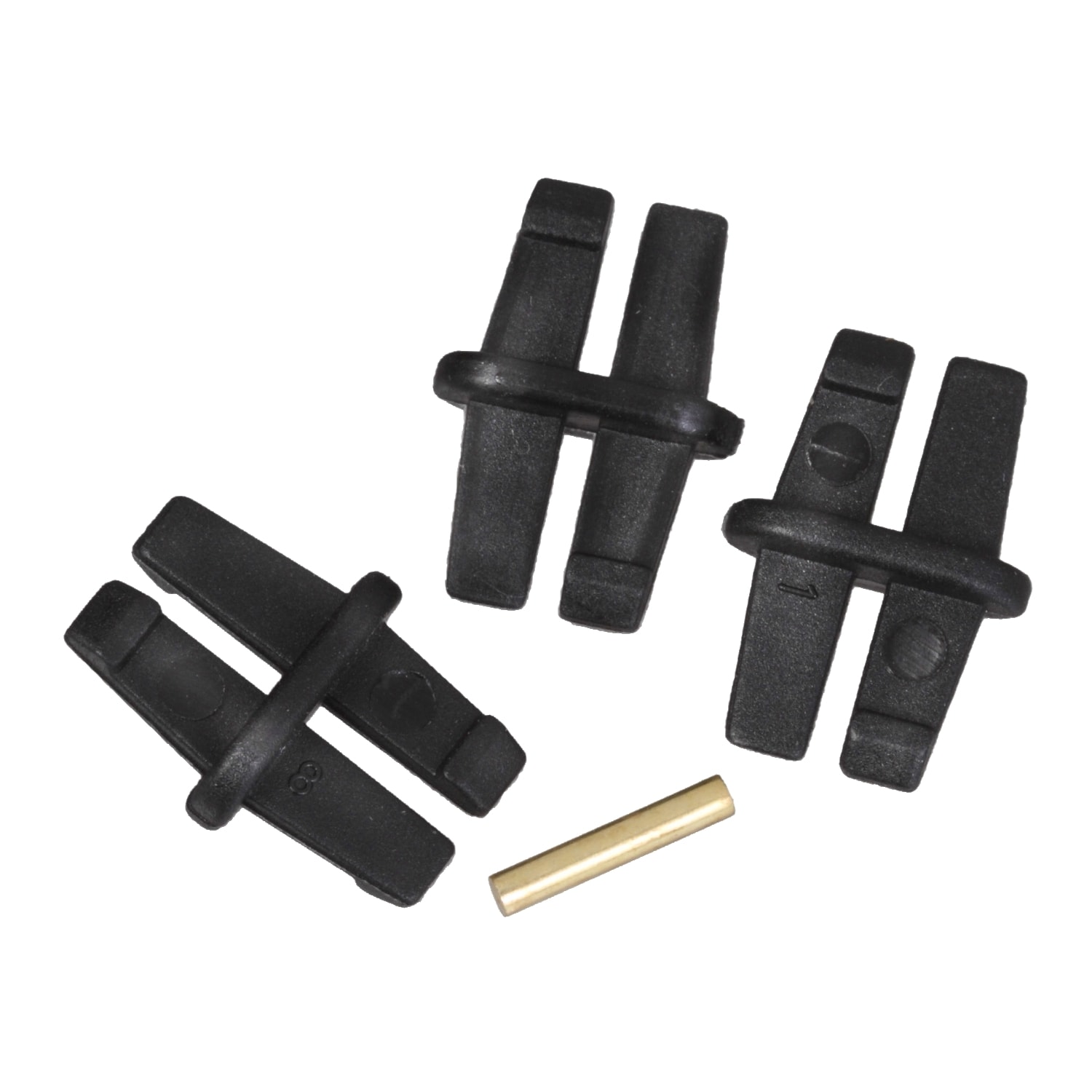 SCHNEIDER ELECTRIC - SNRDF10AP Portafusibile TeSys - kit di assemblaggio per DF8 e DF10 - 1 piedino 2 clip