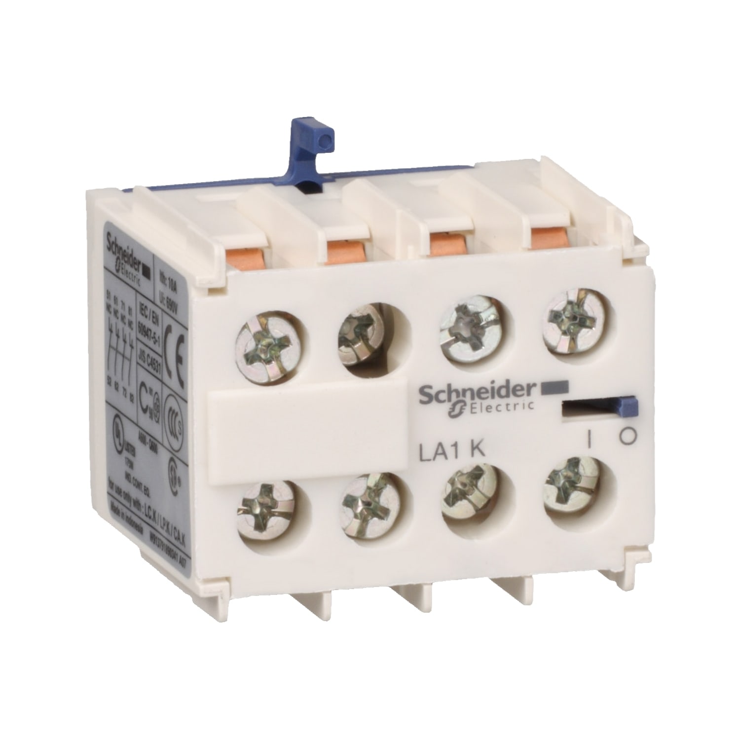 SCHNEIDER ELECTRIC SNRLA1KN40 CONT.AUX. 4NO VITE