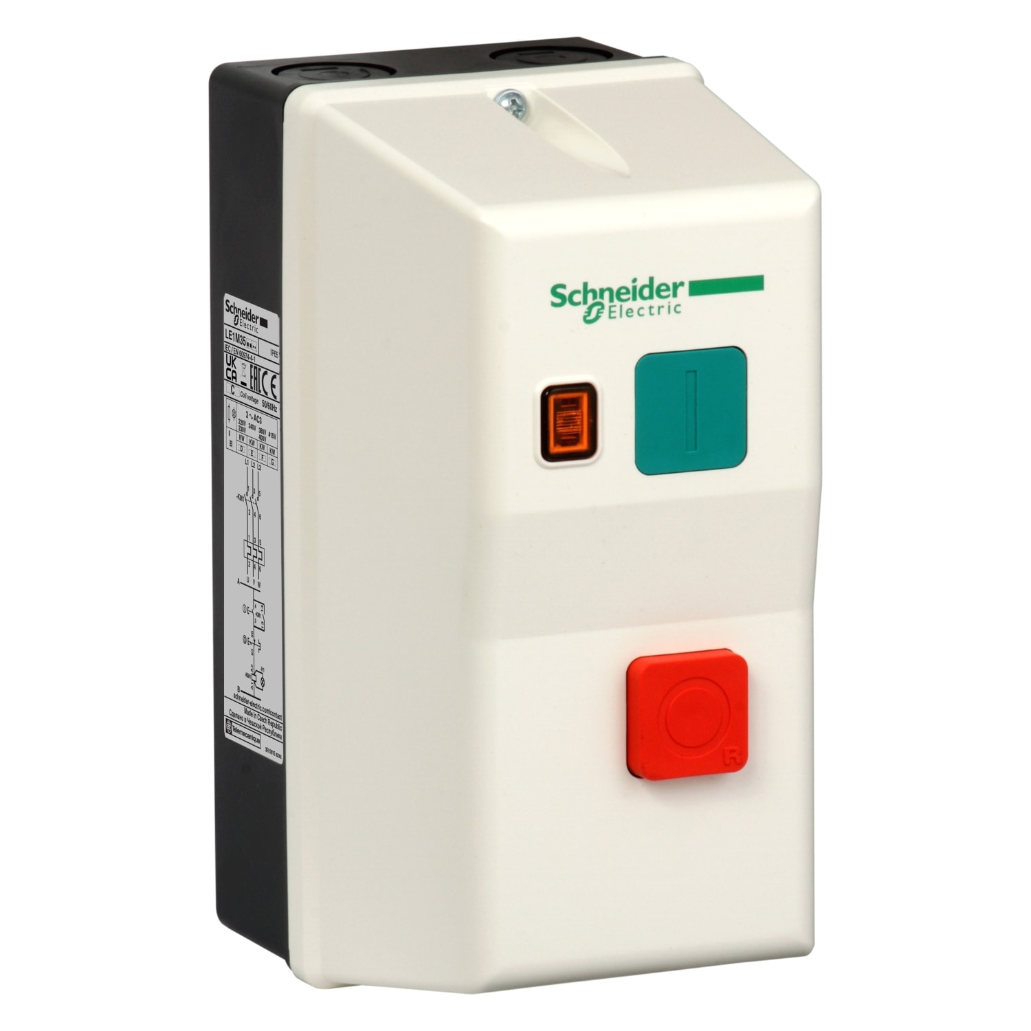 SCHNEIDER ELECTRIC - SNRLE1M35Q722 Teleinvertitore in cassetta TeSys - LE1 - M - 12...16 A - 380 V CA