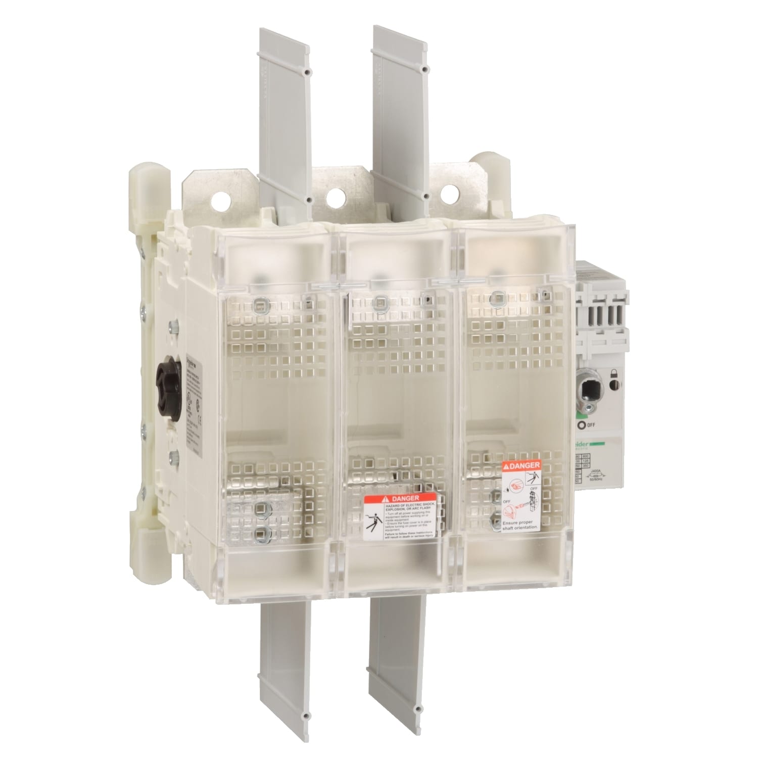 SCHNEIDER ELECTRIC - SNRGS2QU3N Interruttore-sezionatore fusibile TeSys GS - 3P - UL 400 A - dim. fusibile J