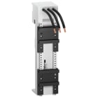 SCHNEIDER ELECTRIC - SNRLA9ZA32434 Piastra di montaggio LA9Z 1×3P 32 A - 45×200×63 mm per GV2LE/P/ME + LC1D