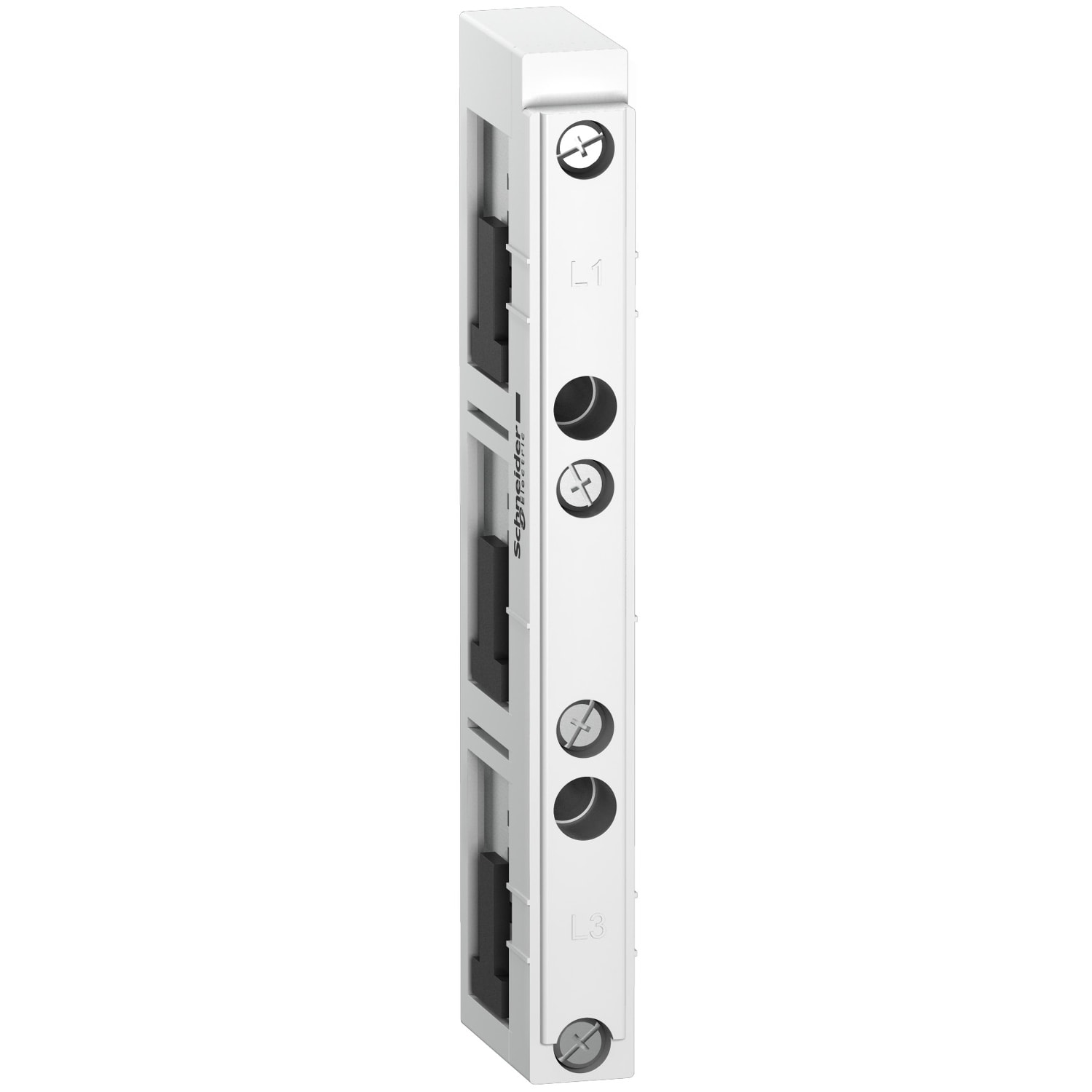SCHNEIDER ELECTRIC - SNRLA9ZX01508 Supporto sbarra di distribuzione UL 3P - dim. 12, 15, 20, 25, 30×5/10 mm²
