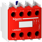 SCHNEIDER ELECTRIC - SNRLADN22S Blocco contatti ausiliari 2NO+2NC rossi