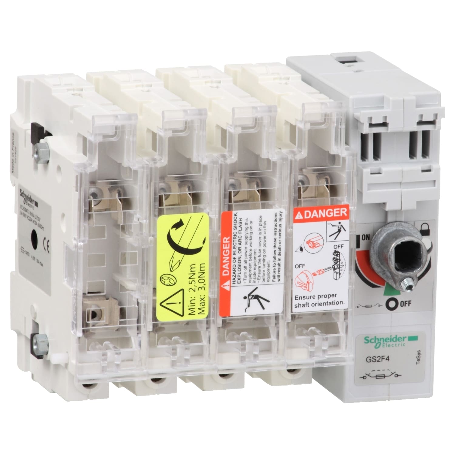 SCHNEIDER ELECTRIC - SNRGS2F4 INT SEZ FUS 4X 50A 14X51