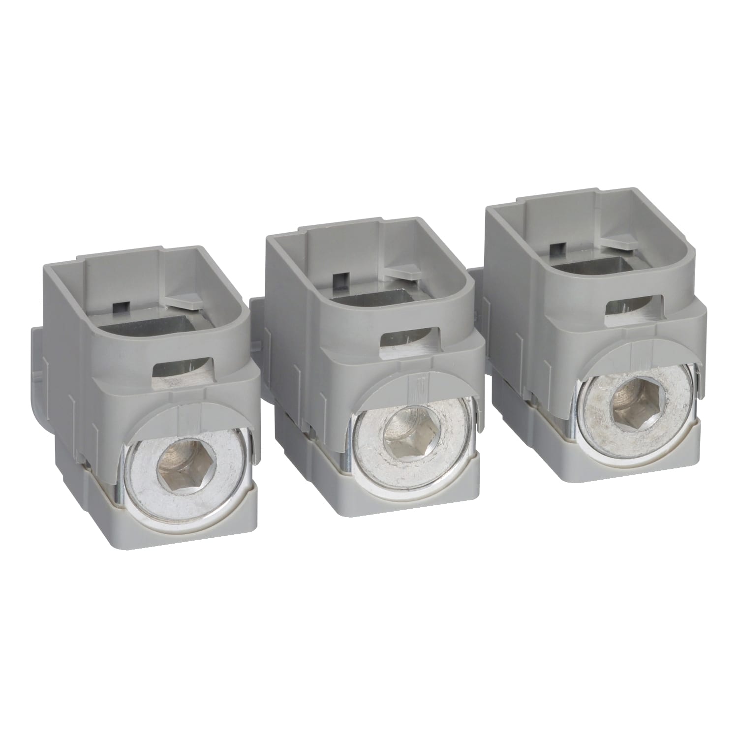 SCHNEIDER ELECTRIC SNRGV7AC022 CONN ALLUM <185MM2/220A GV5/GV7 - 3 PZ