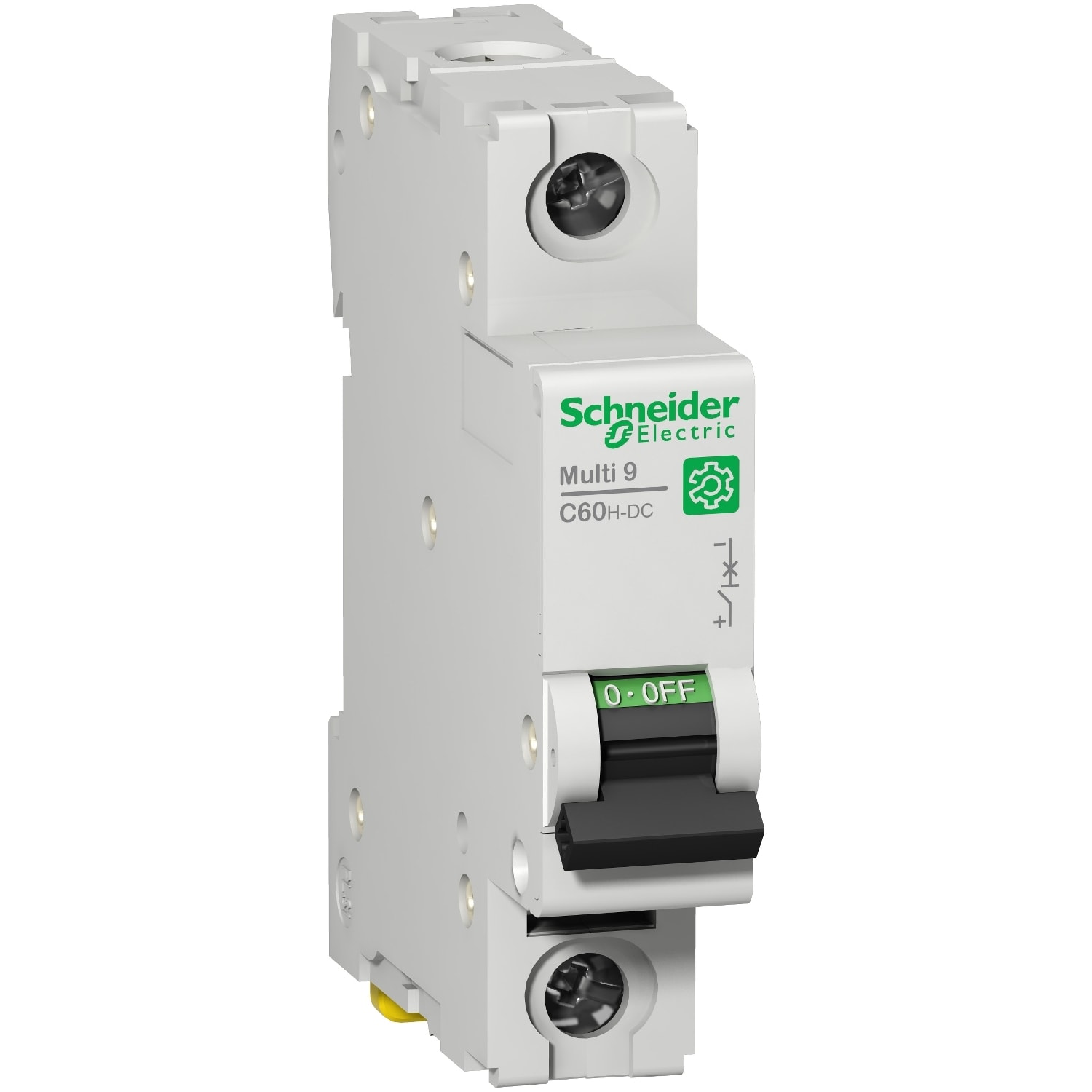 SCHNEIDER ELECTRIC - SNRM9U21120 Multi 9 - C60H-DC - MCB - 1P - 20 A - C Curve - 250 V DC - 10 kA