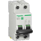 SCHNEIDER ELECTRIC - SNRM9U21216 Multi 9 - C60H-DC - MCB - 2P - 16 A - C Curve - 500 V DC - 10 kA