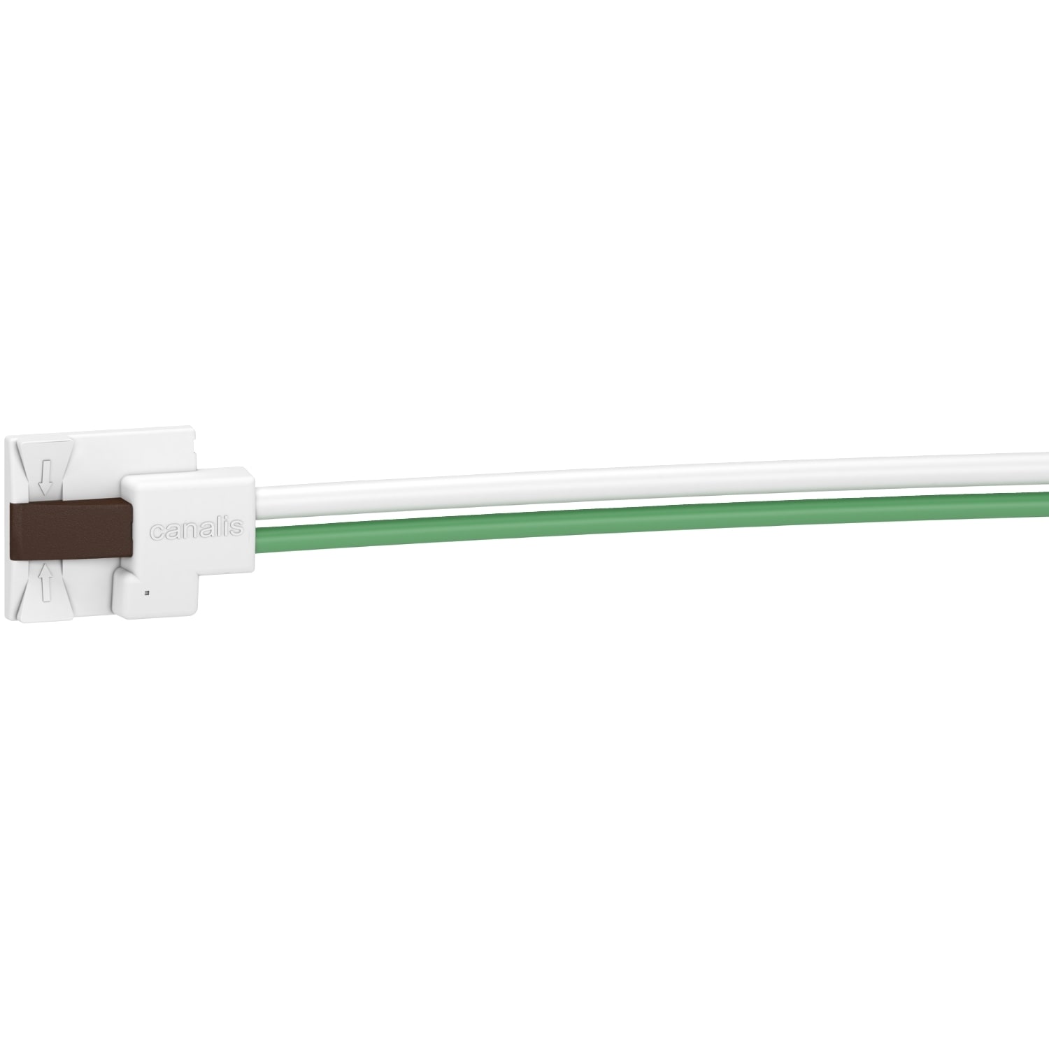 SCHNEIDER ELECTRIC - SNRKBC16DCS301T Canalis - Unità di derivaz. - 16 A - senza protez. - pol. fissa - L1+L2+N+PE+T