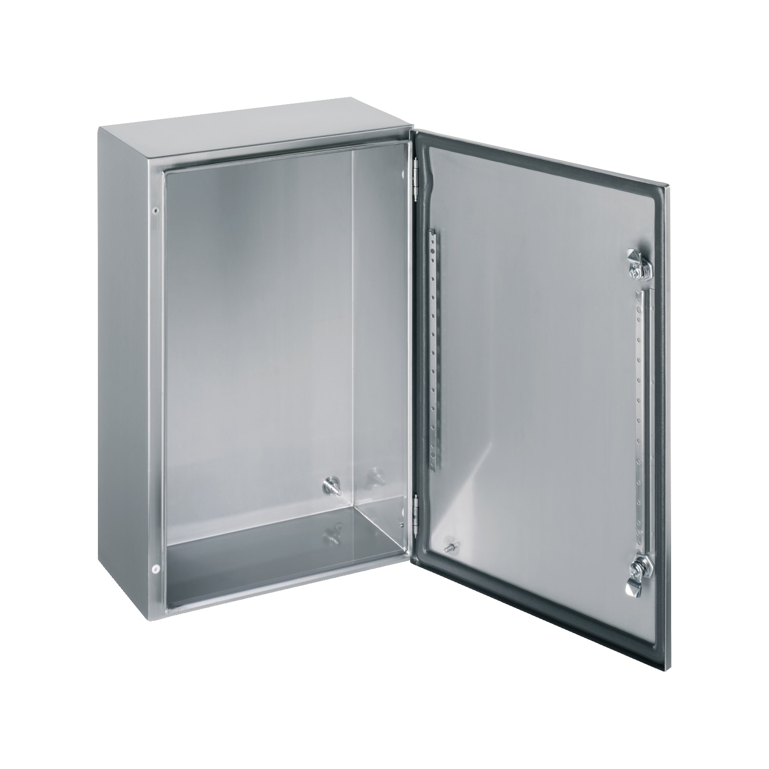 SCHNEIDER ELECTRIC - SNRNSYS3X3315H Wall mounted enclosure, Spacial S3X, stainless steel 316L, plain door, 300x300x150mm, IP66