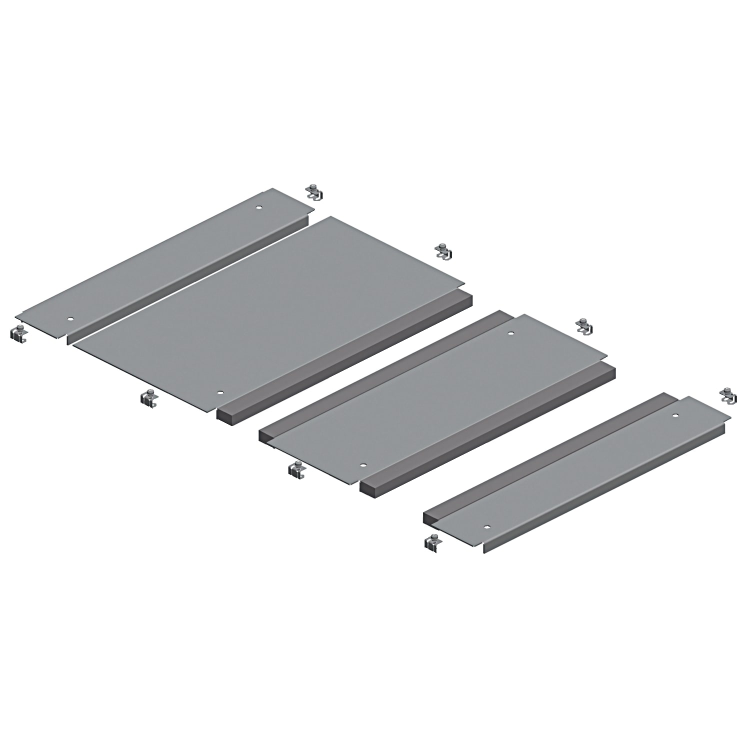 SCHNEIDER ELECTRIC SNRNSYEC1062 PIASTRA PASSACAVI 2 INGRESSI 1000X600