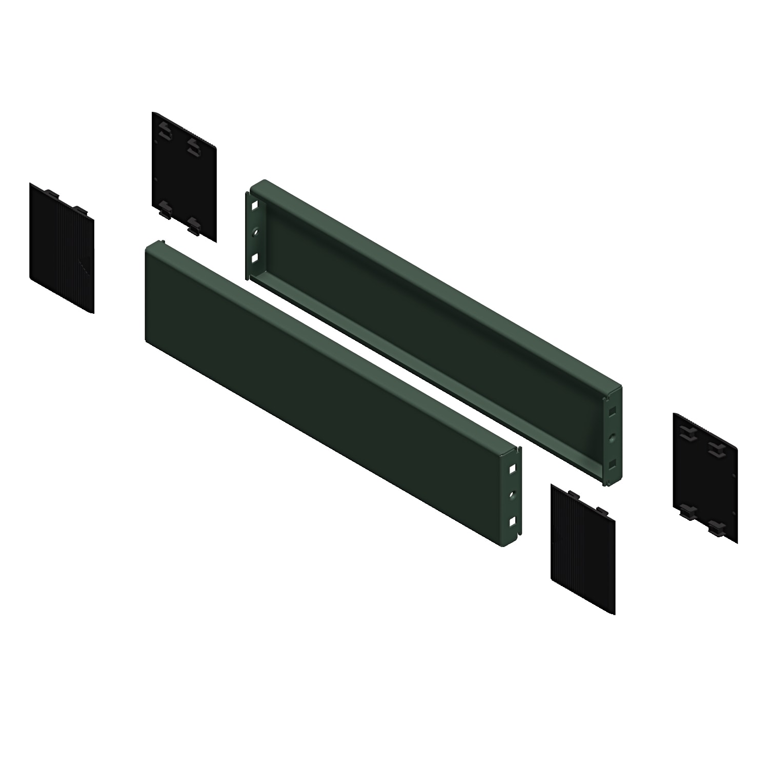 SCHNEIDER ELECTRIC - SNRNSYSPS12100 2 LATERALI ZOCCOLO 1200X100