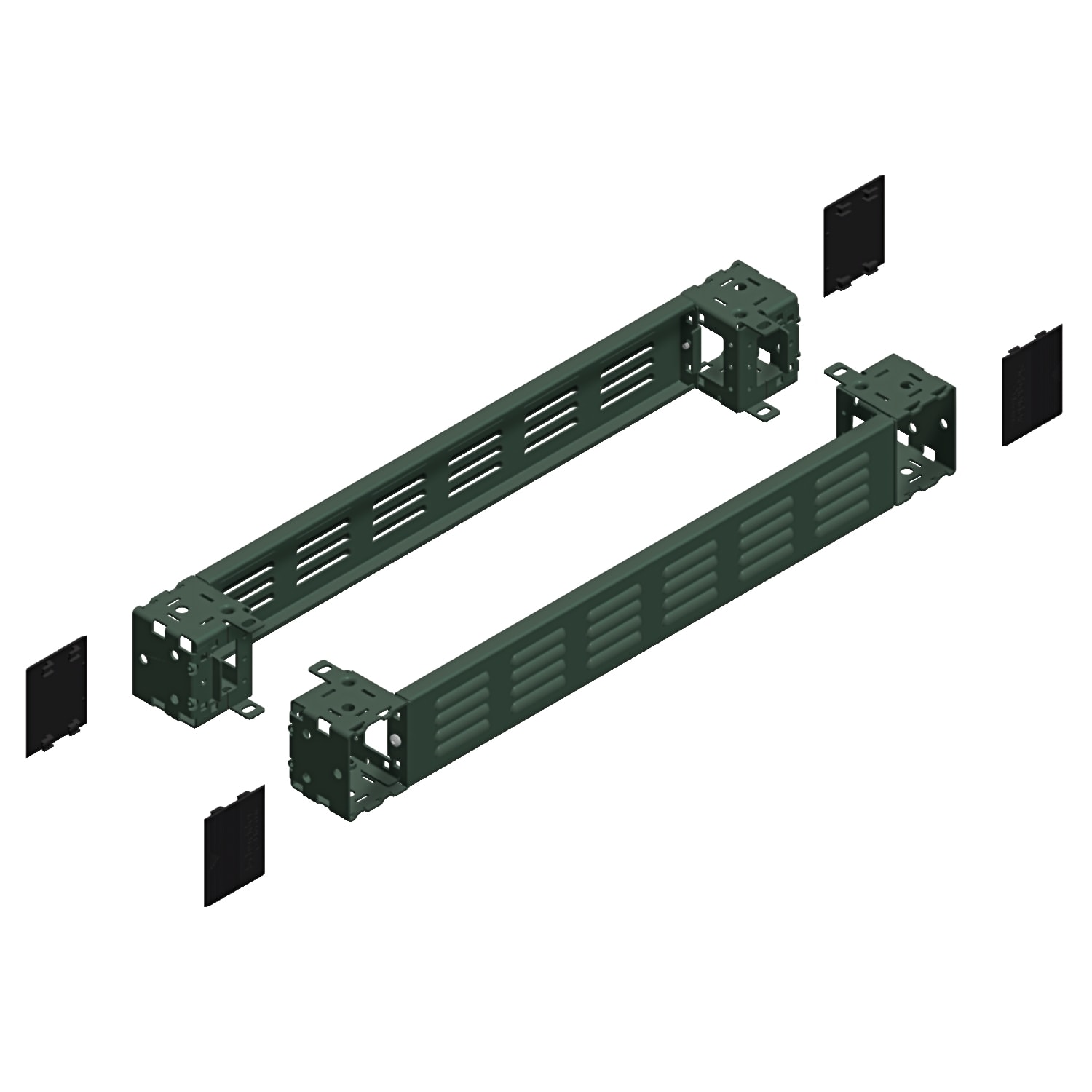 SCHNEIDER ELECTRIC - SNRNSYSPFV8100 FRONTE RETRO ANGOLARI VENTILATI 800X100