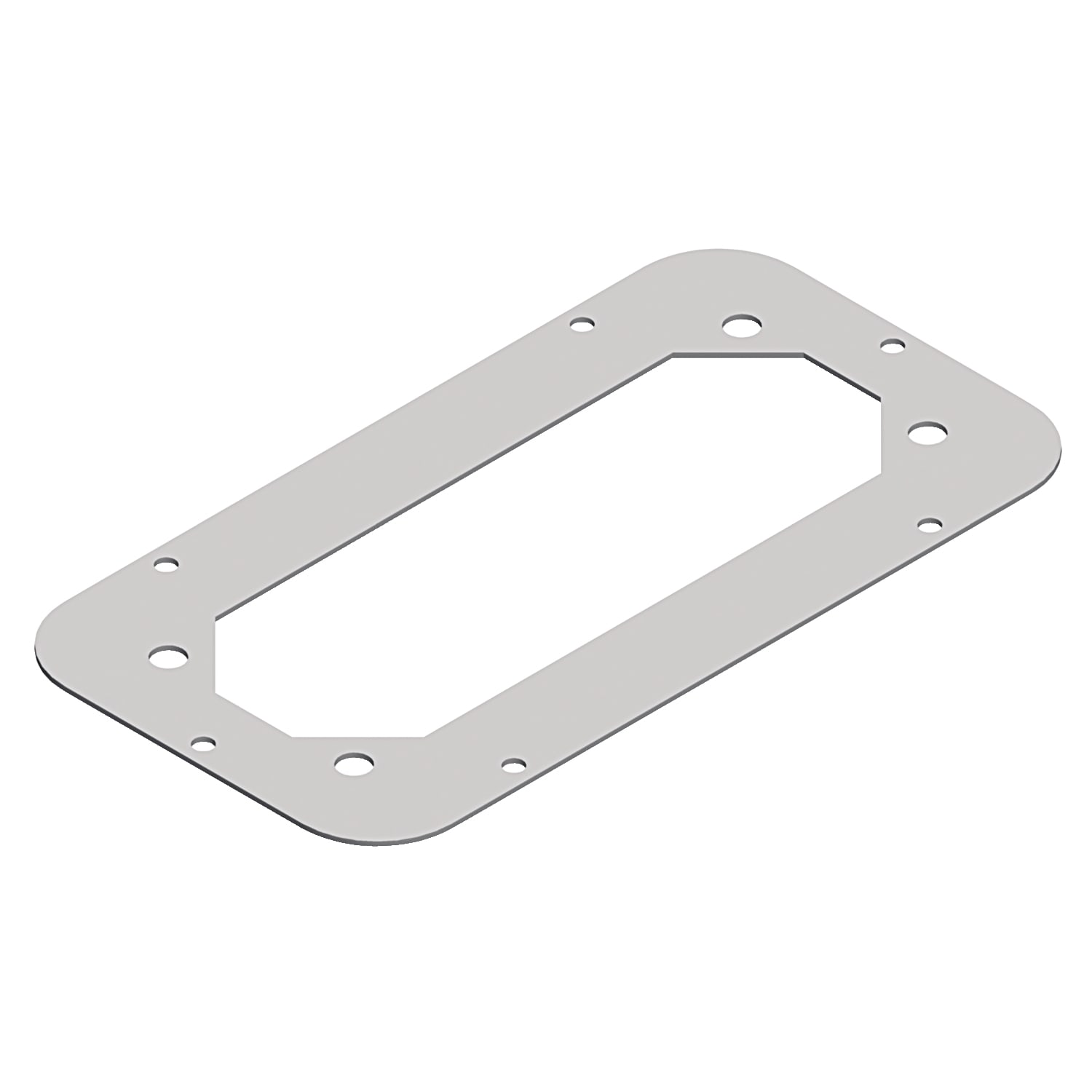 SCHNEIDER ELECTRIC - SNRNSYTLCFL Piastra passacavi per membrana 245X130 - PanelSeT S3D