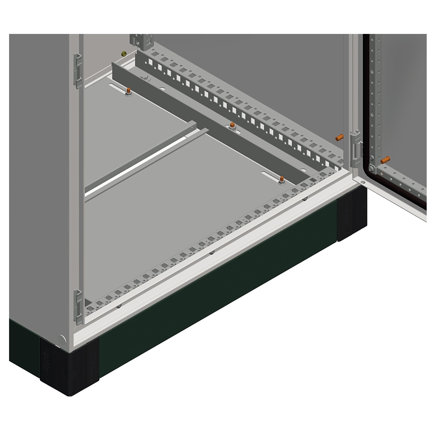 SCHNEIDER ELECTRIC - SNRNSYSMHR12 2 Profilati orizzontali 1200 mm - PanelSeT SM
