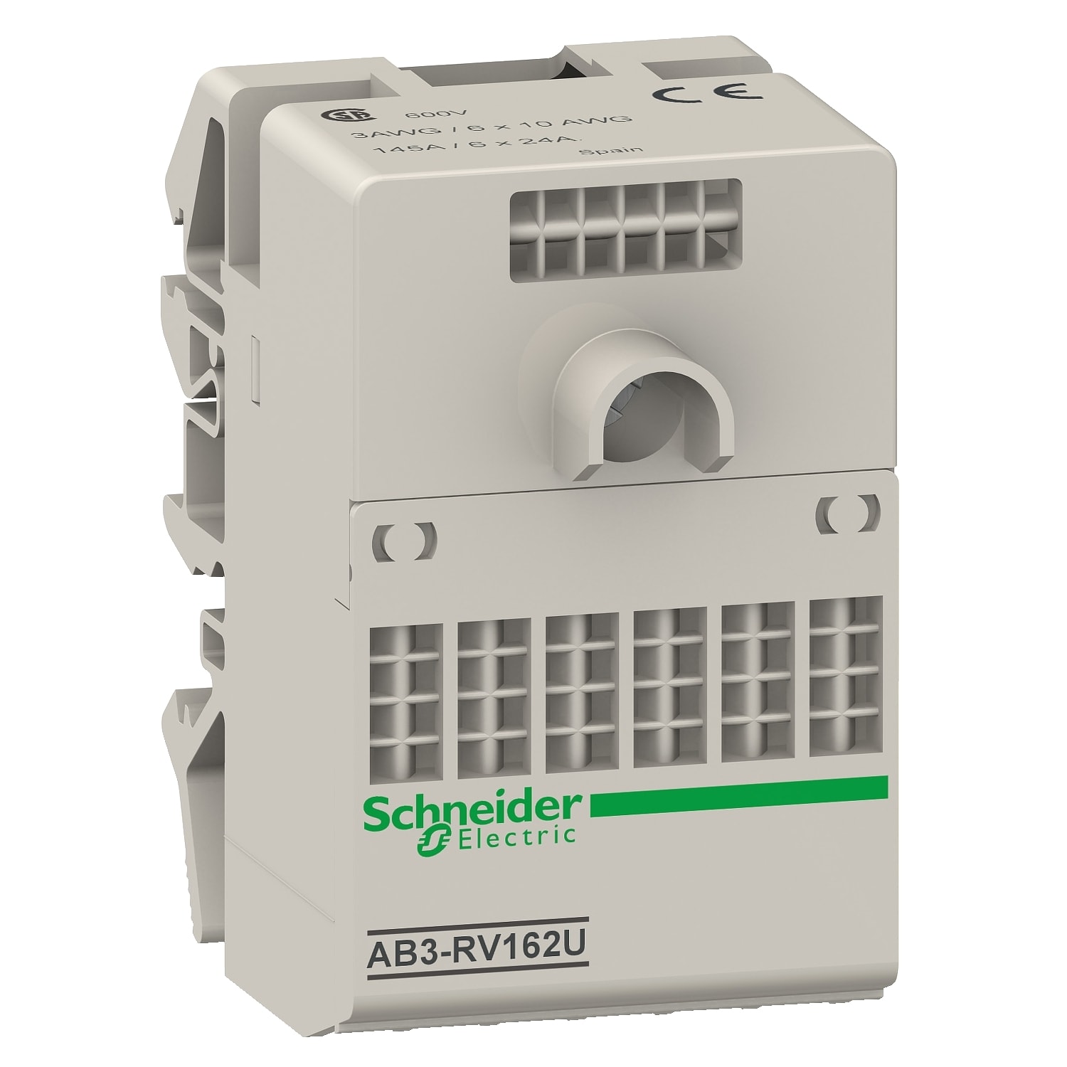 SCHNEIDER ELECTRIC - SNRAB3RV162U BLOCCO RIPARTITORE COLL. CAVO