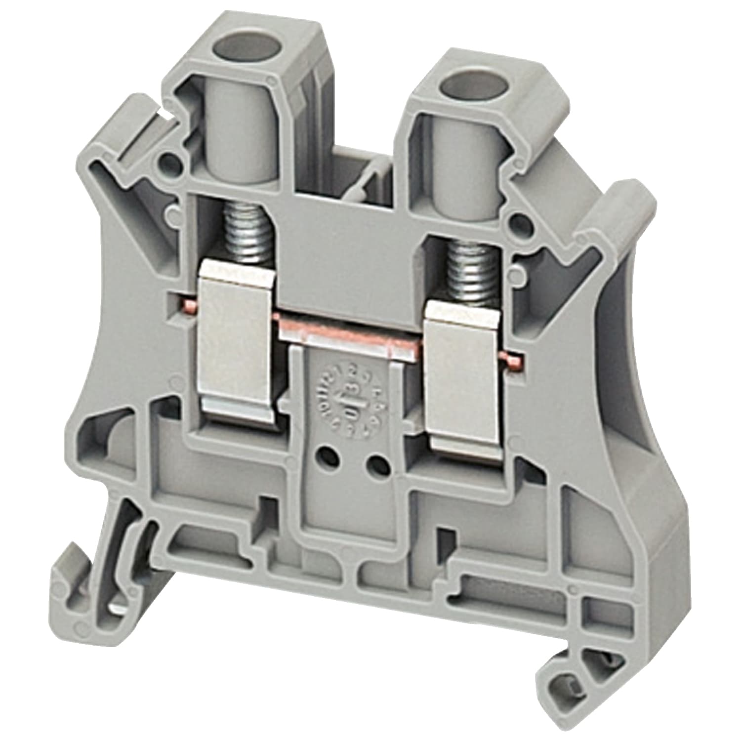SCHNEIDER ELECTRIC - SNRNSYTRV62 Morsetto vite, 2pt, 6mm² grigio