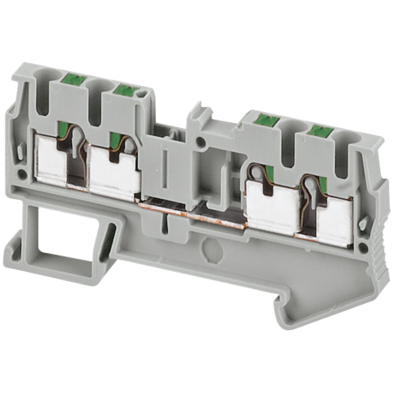 SCHNEIDER ELECTRIC - SNRNSYTRP24 MORS PUSH-IN, 4PT, 2,5MMQ, GRIGIO