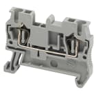 SCHNEIDER ELECTRIC - SNRNSYTRR22 Morsetto molla, 2pt, 2,5 mm² grigio