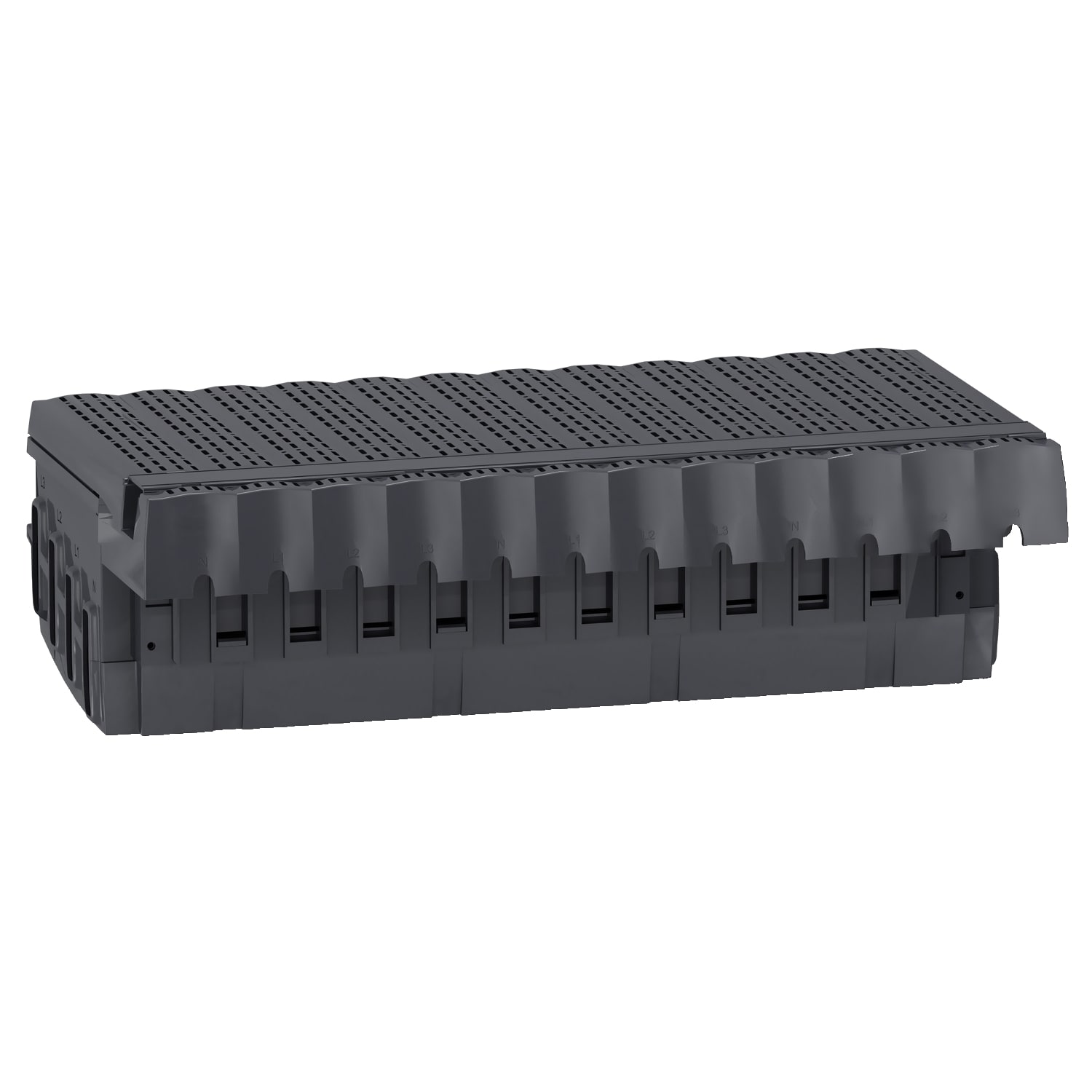 SCHNEIDER ELECTRIC - SNRLVS04408 Distribution Block, Linergy FC, for compact NSX250 4P fixed W/O Connection